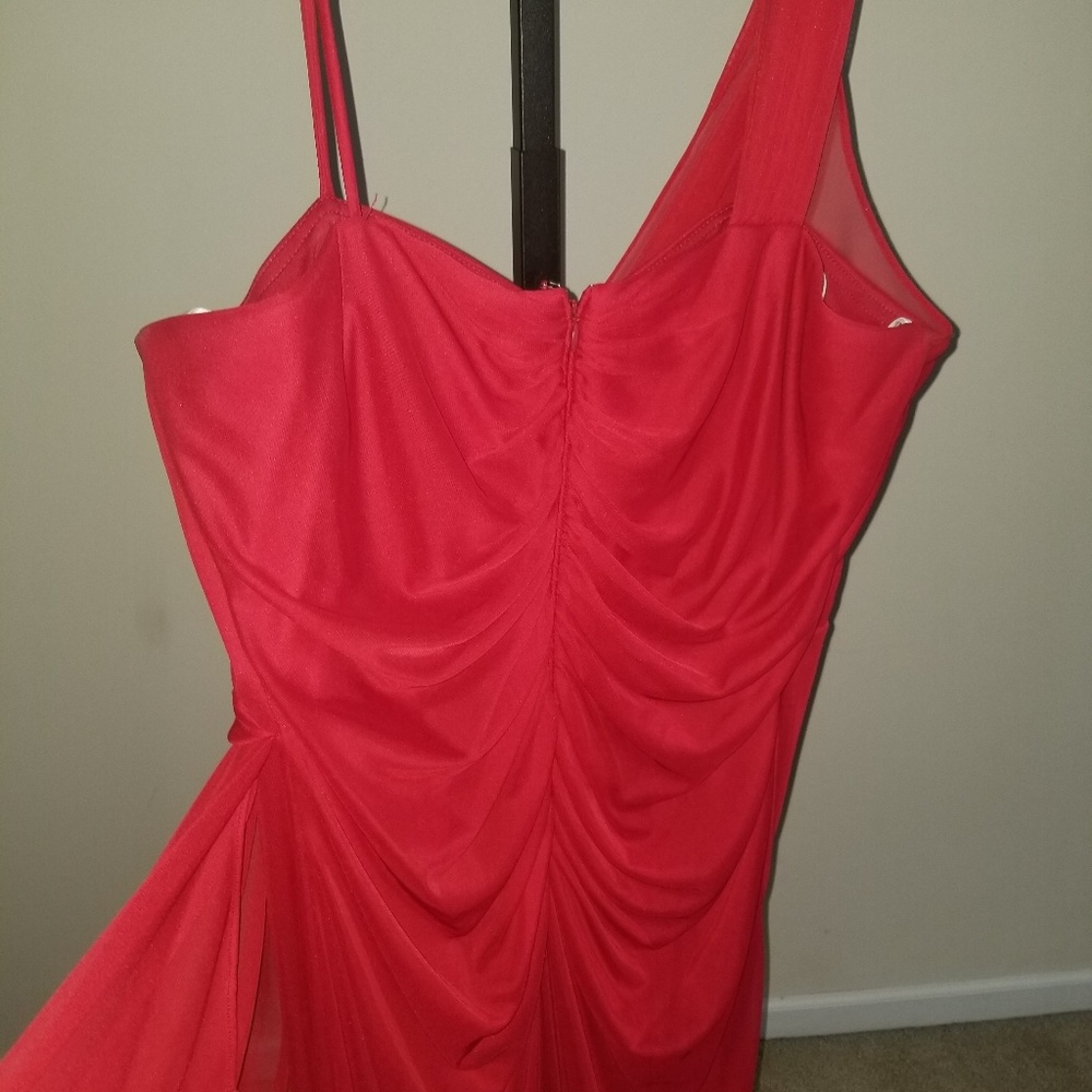 Red Cocktail Dress - Picture 4 of 6